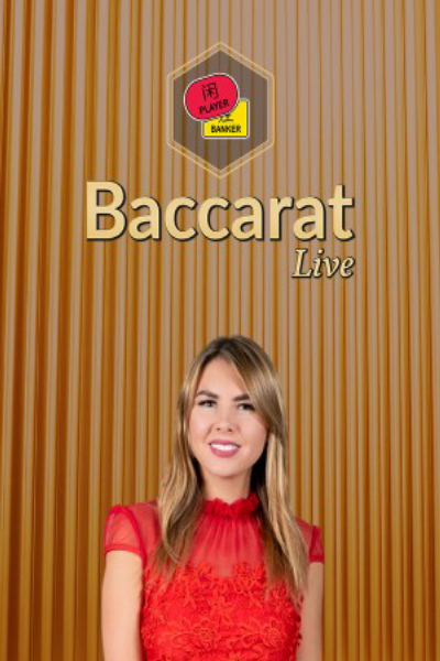 Baccarat Live – live casino spel van Evolution