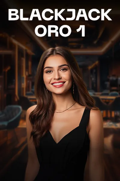 Blackjack Oro 1 – live casino spel van Bombay Live