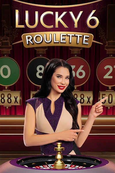 Lucky 6 Roulette – live casino spel van Pragmatic Play Live
